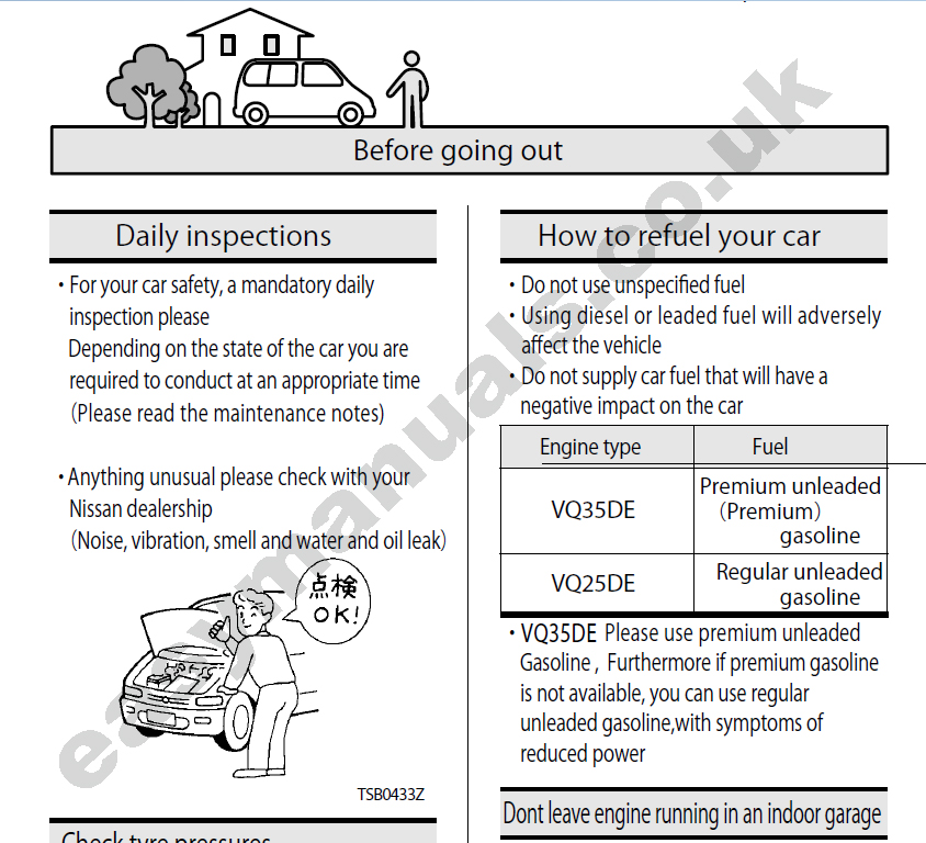 Nissan Elgrand 2003 User Manual English Nissan Elgrand 2003 User Manual English